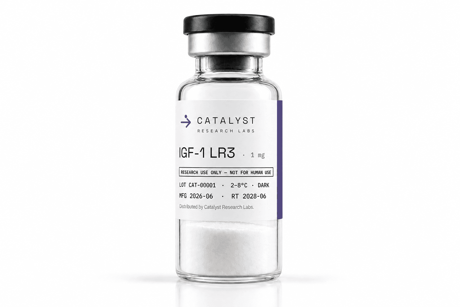 IGF-1 LR3 research vial